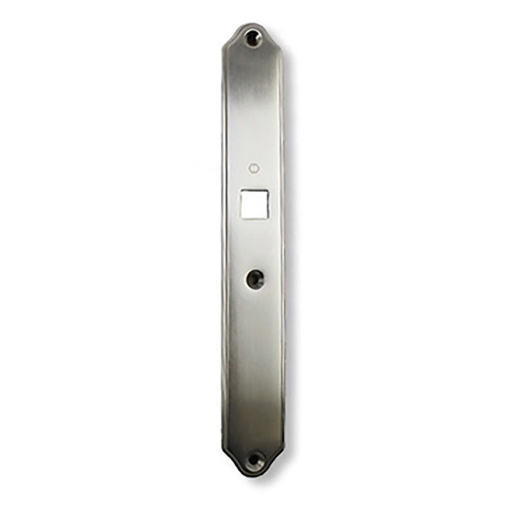 Hoppe Verona M2170N Interior Dummy Backplate - Satin Nickel - Hoppe Verona M2170N Interior Dummy Backplate - Satin Nickel