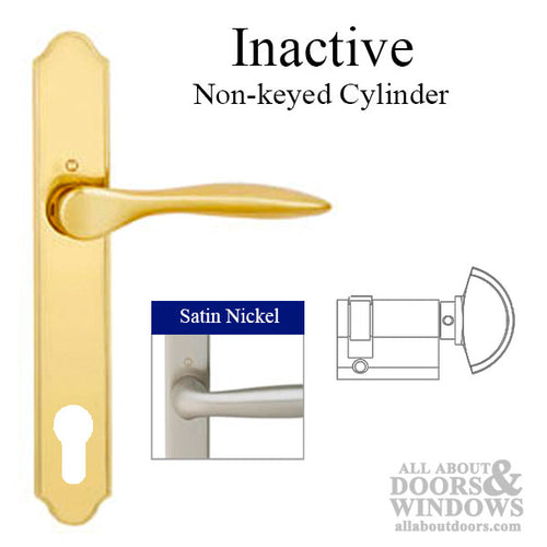 Handleset, New Orleans M1610/374N, Inactive - Satin Nickel - Handleset, New Orleans M1610/374N, Inactive - Satin Nickel