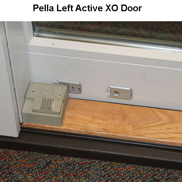 Pella Security Foot Bolt for Sliding Door Champagne Choose Handing - Pella Security Foot Bolt for Sliding Door Champagne Choose Handing