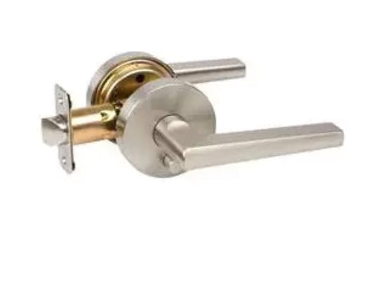 Contra Privacy Lever with Push Button