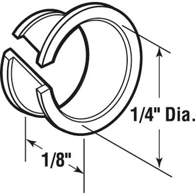 Leigh / Monarch Bushing ( Nylinder ), 1/4 inch Inside Diameter,  Nylon / Plastic - Leigh / Monarch Bushing ( Nylinder ), 1/4 inch Inside Diameter,  Nylon / Plastic