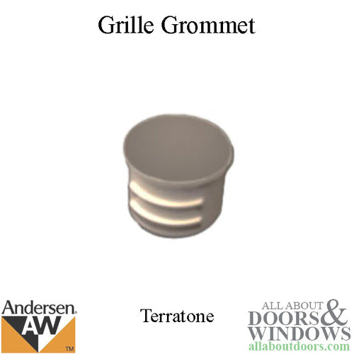 Andersen Grille Grommet Terratone Bushing Plug Filler Cap For 200 Series Narroline Double Hung Windows - Andersen Grille Grommet Terratone Bushing Plug Filler Cap For 200 Series Narroline Double Hung Windows