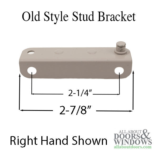 Old Style Stud Bracket, Right Hand - E-Gard Finish - Old Style Stud Bracket, Right Hand - E-Gard Finish