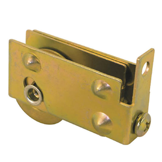 Sliding Door Roller Single Steel Wheel Steel Housing For Viking Doors 1.25 Inch Steel Wheel Roller