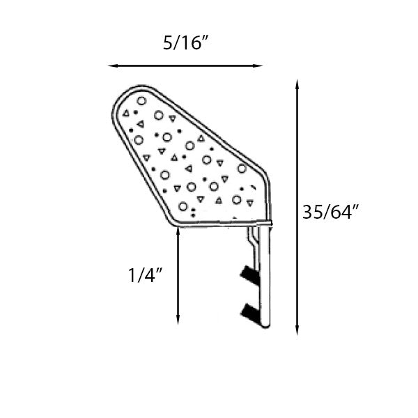 Weatherstrip Kerf Back Q-Lon .320 Inch Reach Black - Weatherstrip Kerf Back Q-Lon .320 Inch Reach Black