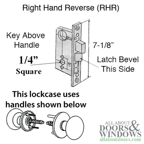 Marks 90 Series Mortise Lock Case Left Hand Mortise Lock Right Hand Reverse Mortise Lock - Marks 90 Series Mortise Lock Case Left Hand Mortise Lock Right Hand Reverse Mortise Lock