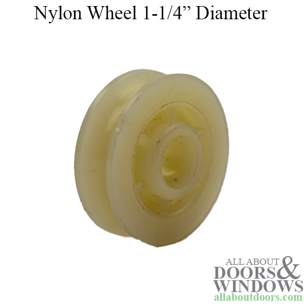 Roller Only, 1-1/4 Diameter Nylon - Roller Only, 1-1/4 Diameter Nylon