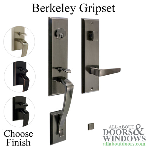 Active Berkeley Gripset for Entry Doors - Choose Finish - Active Berkeley Gripset for Entry Doors - Choose Finish