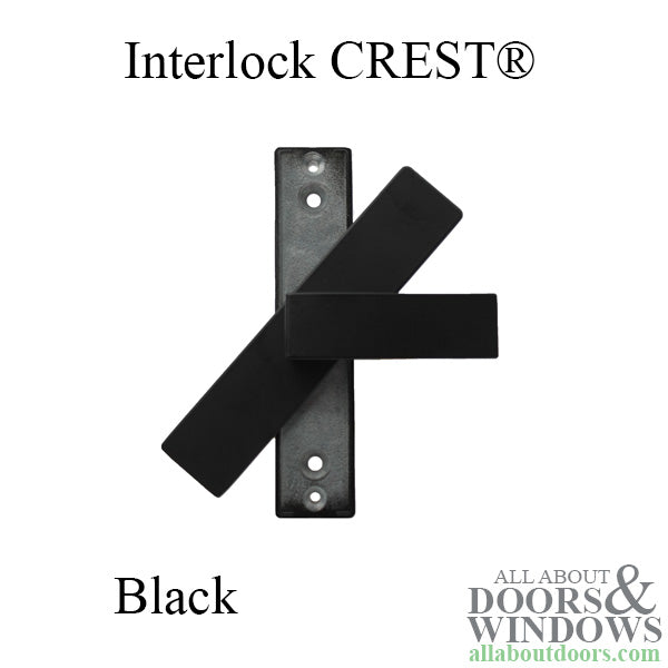 Interlock CREST®  Sliding patio door interior handle assembly - Interlock CREST®  Sliding patio door interior handle assembly