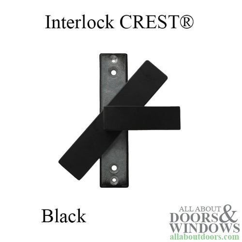 Interlock CREST®  Sliding patio door interior handle assembly - Interlock CREST®  Sliding patio door interior handle assembly