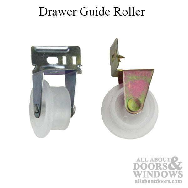 ROLLER, DRAWER GUIDE, L & R Pairs, 1-3/16 inch - ROLLER, DRAWER GUIDE, L & R Pairs, 1-3/16 inch