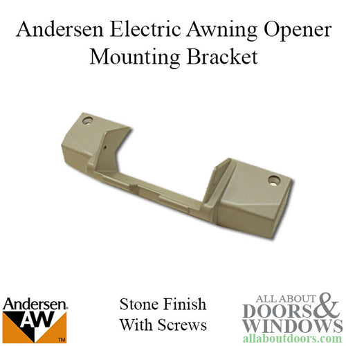 Andersen E-Z Awning Electric Opener Mounting Bracket with Installation Screws for Awning Windows - Andersen E-Z Awning Electric Opener Mounting Bracket with Installation Screws for Awning Windows