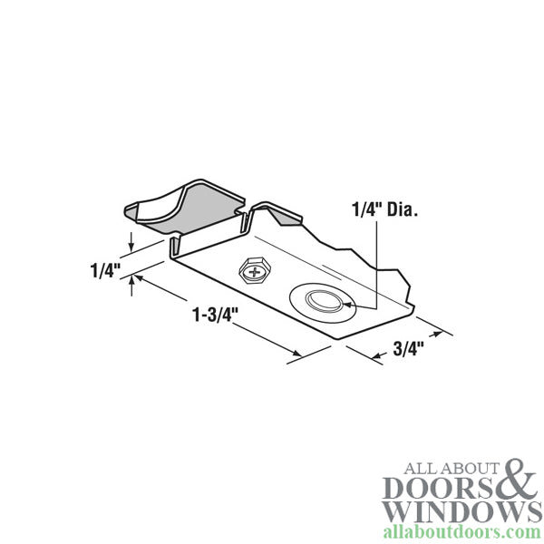 Bracket, Top Pivot Wardrobe - Bracket, Top Pivot Wardrobe