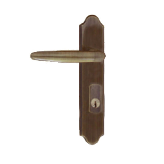 G-U Torino Handle & 45mm Plate, Active, Keyed w/ Thumbturn (Handle Above Cylinder) Choose Color