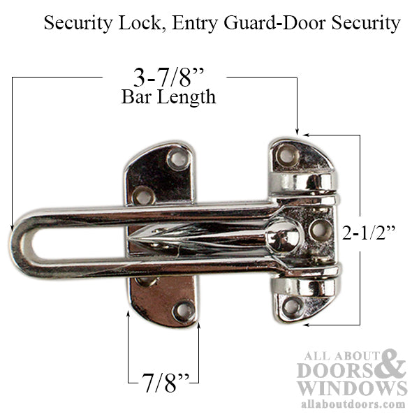 Security Lock,  Entry Guard-Door Security - Security Lock,  Entry Guard-Door Security