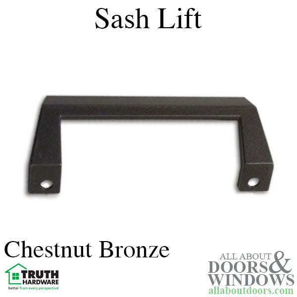 Sash Lift, Pull Handle, C-Shaped - Chestnut Bronze - Sash Lift, Pull Handle, C-Shaped - Chestnut Bronze