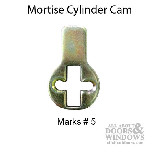 Marks Mortise Cam For #5 Marks Lock Cylinders - Marks Mortise Cam For #5 Marks Lock Cylinders