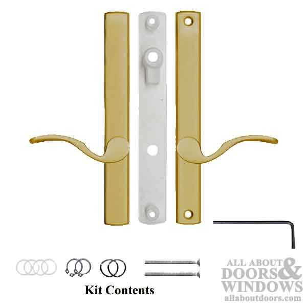 Multipoint Door Handles for Swing Door, Dummy Fixed Handles - Choose Finish - Multipoint Door Handles for Swing Door, Dummy Fixed Handles - Choose Finish