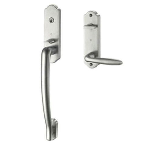 Hoppe Verona HLS2000 Traditional Entrance Handle Set - Hoppe Verona HLS2000 Traditional Entrance Handle Set