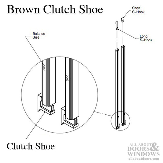 Marvin E-Z Tilt Pac Balance - Brown Clutch