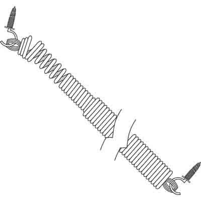 Adjustable Storm or Screen Door Spring - Adjustable Storm or Screen Door Spring