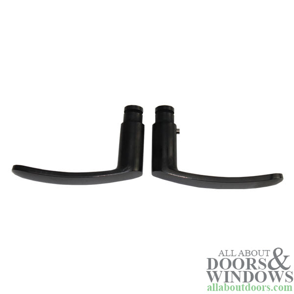 G-U Allegro Levers, Pair, Dark Bronze - G-U Allegro Levers, Pair, Dark Bronze