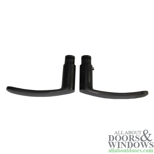 G-U Allegro Levers, Pair, Dark Bronze - G-U Allegro Levers, Pair, Dark Bronze