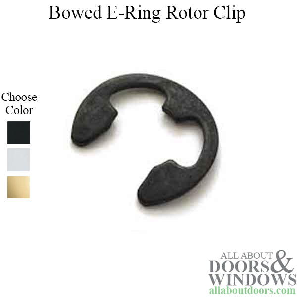 Bowed E Ring Rotor Clip - Bowed E Ring Rotor Clip