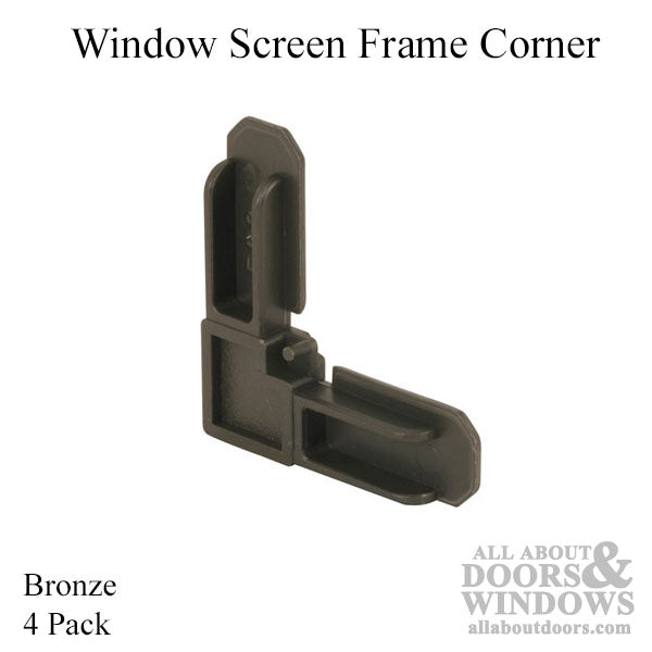 Window Screen Frame Corner 5/16 Inch Frame - Window Screen Frame Corner 5/16 Inch Frame