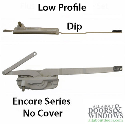 Truth Encore Dual Arm Operator, Sill Mount Low Profile - Right Hand - Truth Encore Dual Arm Operator, Sill Mount Low Profile - Right Hand