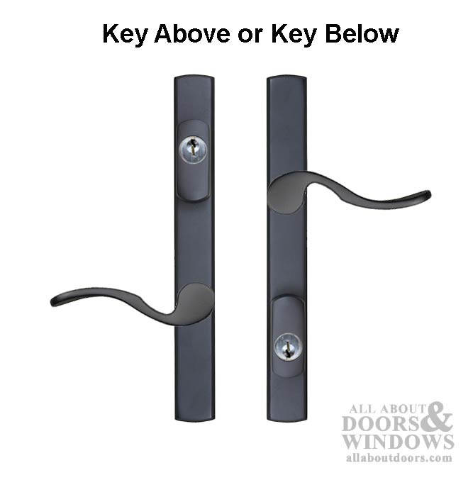 Door Handles for Swing Door Active Keyed Multipoint Lock Oil Rubbed Bronze-Choose Finish - Door Handles for Swing Door Active Keyed Multipoint Lock Oil Rubbed Bronze-Choose Finish