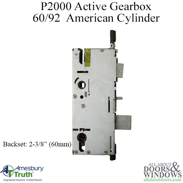 P2000 Active Gearbox  only 60/92 American Cylinder - P2000 Active Gearbox  only 60/92 American Cylinder