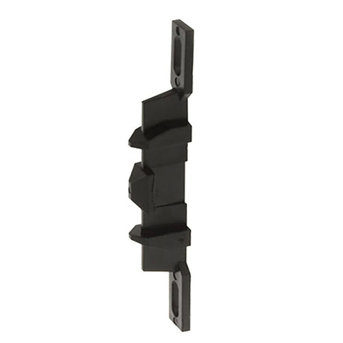 3-1/4 Inch Adjustable Plastic Latch Strike for Sliding Screen Door - Black - 3-1/4 Inch Adjustable Plastic Latch Strike for Sliding Screen Door - Black
