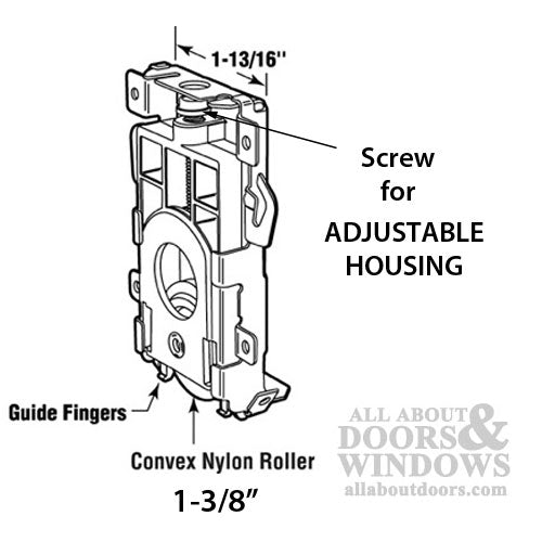 bottom roller assembly w/ tabs, Mirror wardrobe sliding closet door - bottom roller assembly w/ tabs, Mirror wardrobe sliding closet door