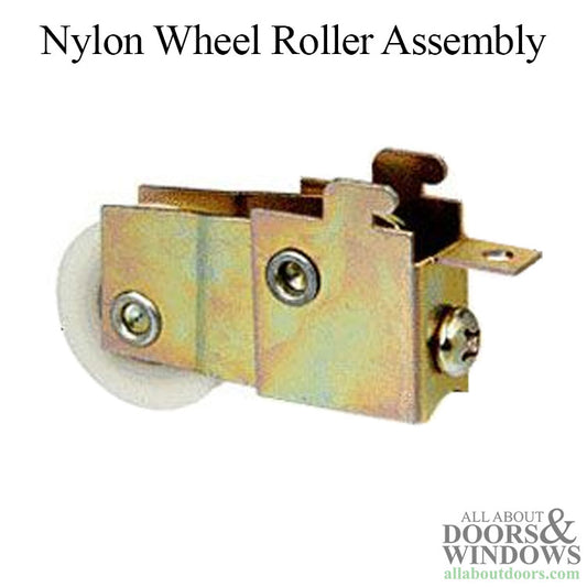 1-1/4  DIA. Nylon wheel, Roller Assembly