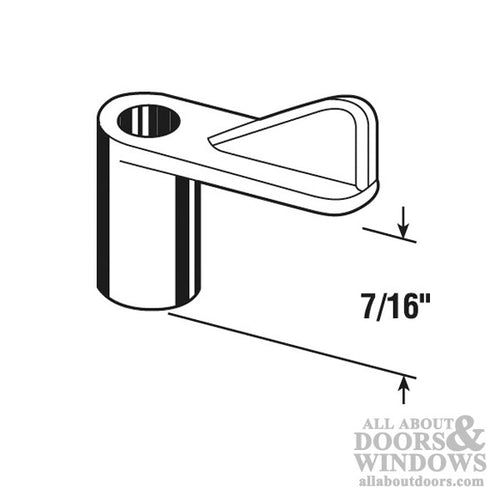 Window Screen Clips, Plastic 7/16,  12 Pack - Black - Window Screen Clips, Plastic 7/16,  12 Pack - Black