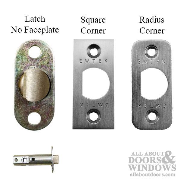 Latch Passage 2-3/8 Spring latch - No Faceplate - Latch Passage 2-3/8 Spring latch - No Faceplate
