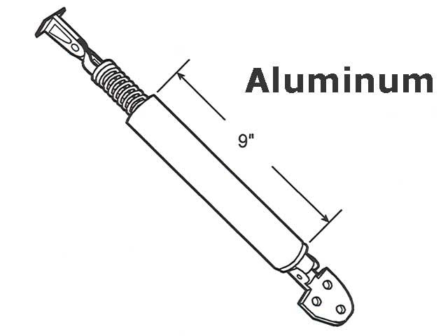 Closer, Storm Door, Heavy Duty w/ Spring - Aluminum - Closer, Storm Door, Heavy Duty w/ Spring - Aluminum