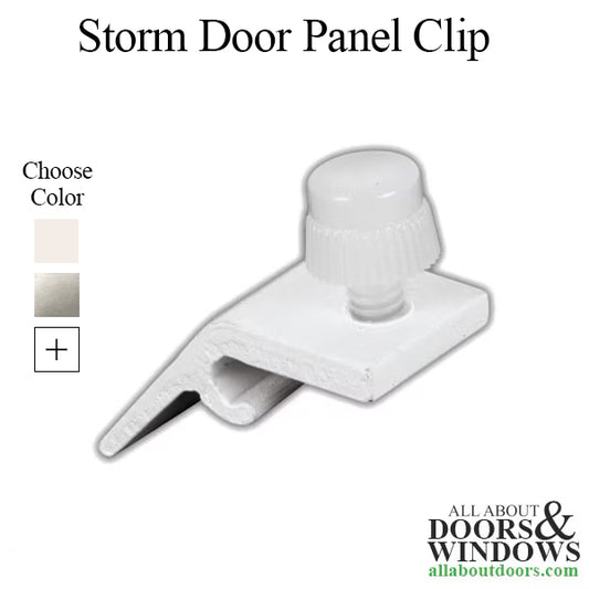 Storm Door Panel Turn Buttons - Choose Color