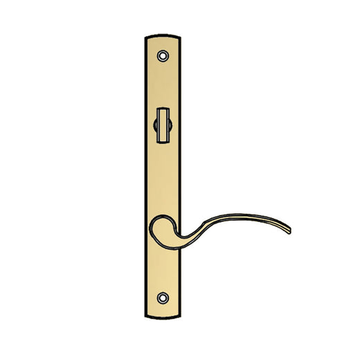 Truth Sentry Lock Handle Set, Traditional, Decorative finish over Brass, PVD Brass - Truth Sentry Lock Handle Set, Traditional, Decorative finish over Brass, PVD Brass