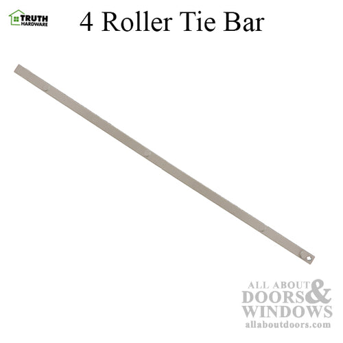 Truth Hardware 4 Roller Tie Bar 58.9 Inch Multipoint Lock Component - Truth Hardware 4 Roller Tie Bar 58.9 Inch Multipoint Lock Component
