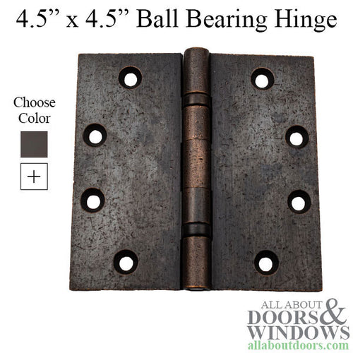 4.5 x 4.5 Ball Bearing Hinge - Square Corner - 4.5 x 4.5 Ball Bearing Hinge - Square Corner