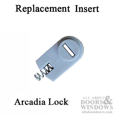 Replacement Insert for 15089 Arcadia Mortise Lock - Replacement Insert for 15089 Arcadia Mortise Lock