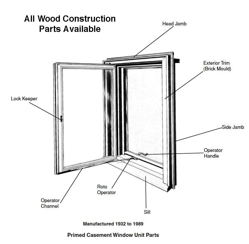 Window Screen, Primed Casement, N30 16 13/16 x 30 1/2 - Stone - Window Screen, Primed Casement, N30 16 13/16 x 30 1/2 - Stone