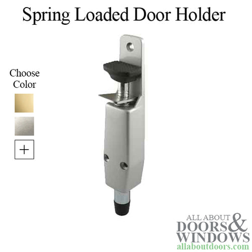 Step On Spring Loaded Door Holder, Choose Color - Step On Spring Loaded Door Holder, Choose Color