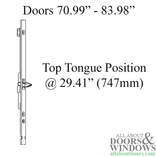 Hoppe HLS2000 Top Extension - 29.41" Tongue, 42.26" Extension Length