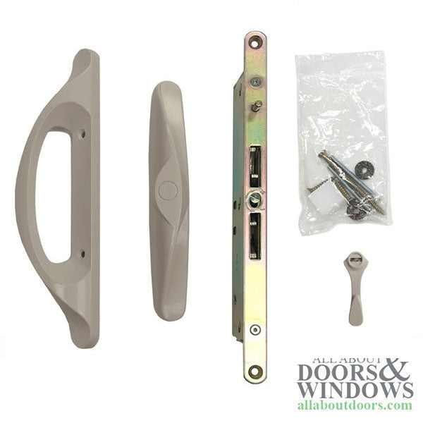 Andersen 100 series Tulsa handleset for Patio Gliding Door - Sandstone - Andersen 100 series Tulsa handleset for Patio Gliding Door - Sandstone