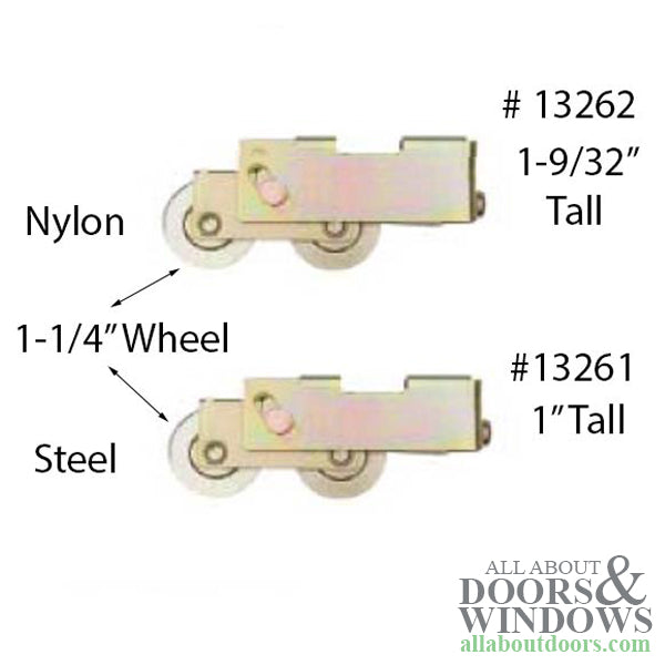 Tandem  1-1/4 Steel Roller assembly - Tandem  1-1/4 Steel Roller assembly