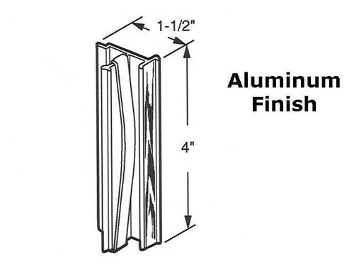 Latch and Pull - Vinyl and Aluminum Sash Hardware, Extruded Aluminum - Aluminum - Latch and Pull - Vinyl and Aluminum Sash Hardware, Extruded Aluminum - Aluminum
