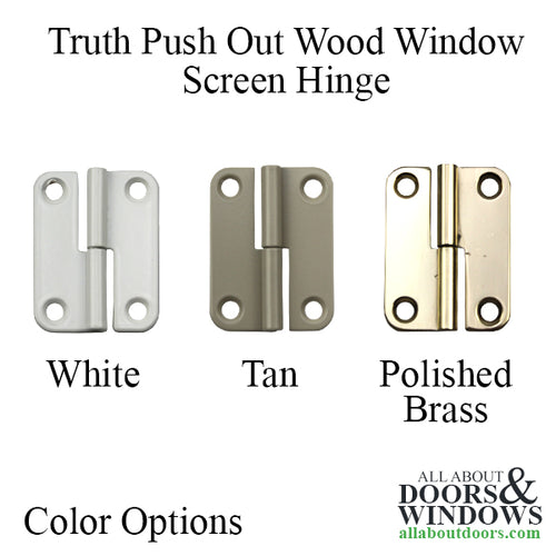 Truth Push Out wood Window hardware,  Left Hand - Truth Push Out wood Window hardware,  Left Hand